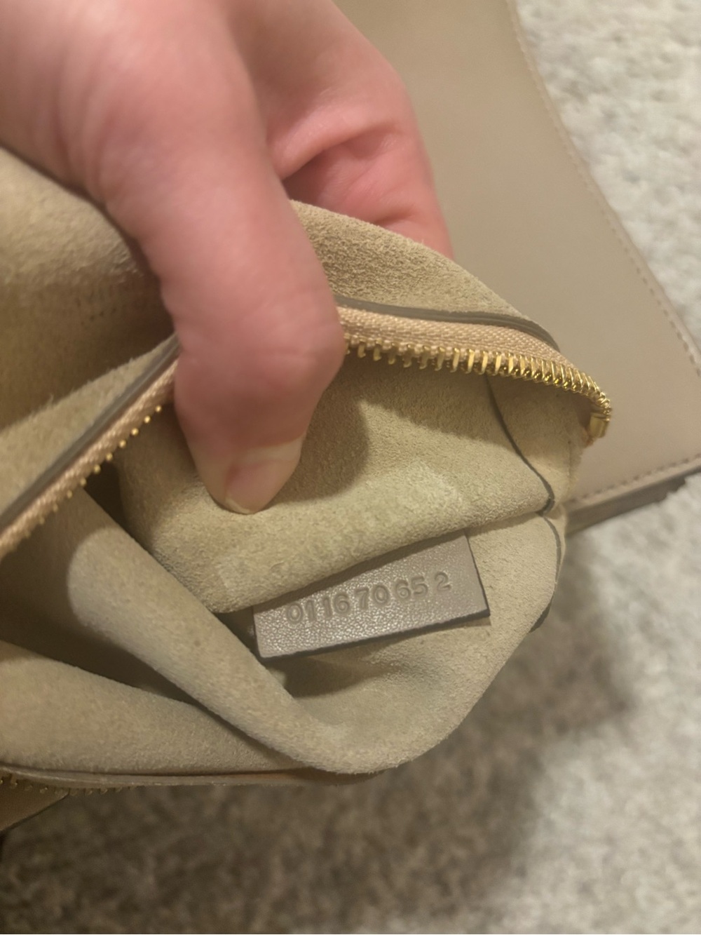 Chloe’ Medium Faye Shoulder Bag - Neutral Leather - Picture 5 of 16